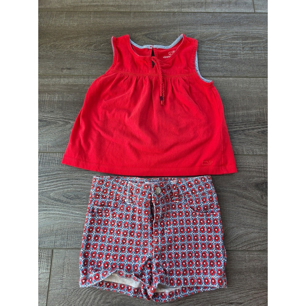 Vineyard vines/mayoral toddler girl outfit 2t